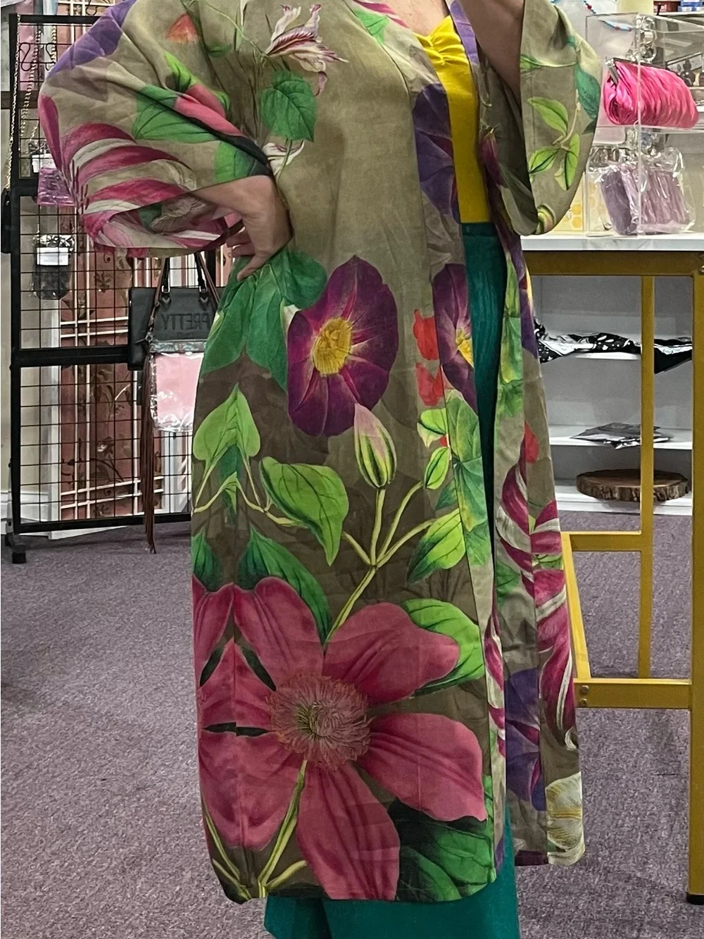 POWDER Exclusive Botanicals Kimono Oversized - Picture 6 of 6